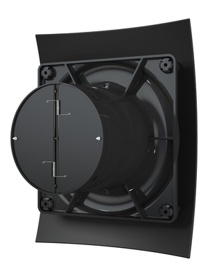 Вытяжка для ванной диаметр 100 мм DiCiTi BREEZE 4C Matt black фото #4