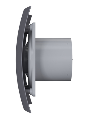Вытяжка для ванной диаметр 100 мм DiCiTi Breeze 4C dark gray metal фото #3