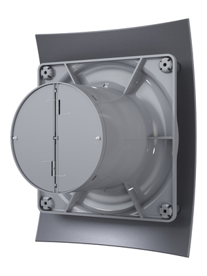 Вытяжка для ванной диаметр 100 мм DiCiTi Breeze 4C dark gray metal фото #4