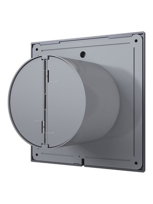 Вытяжка для ванной диаметр 100 мм DiCiTi SLIM 4C dark gray metal фото #4