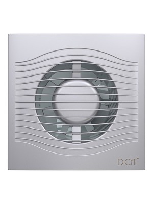 Вытяжка для ванной диаметр 100 мм DiCiTi SLIM 4C gray metal фото #2
