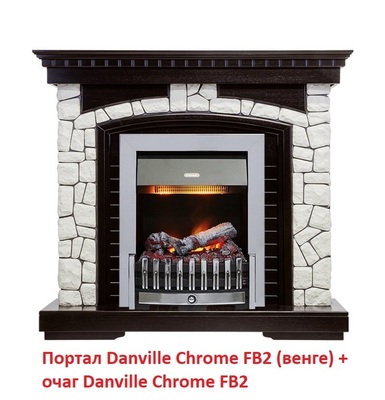 Классический очаг 2D Dimplex Danville Chrome FB2 фото #36