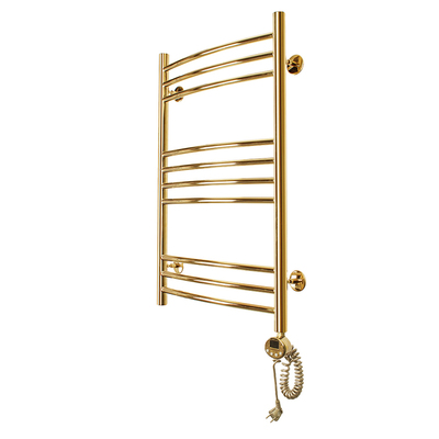 Электрический полотенцесушитель Domoterm Калипсо П10 500x800 ER золото фото #2