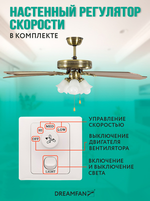 Вентилятор с подсветкой Dreamfan Classic REG 132 фото #18