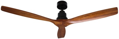 Вентилятор без подсветки Dreamfan Lantau Black Wood DC 132 фото #2