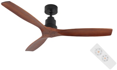Вентилятор без подсветки Dreamfan Lantau Black Wood DC 132