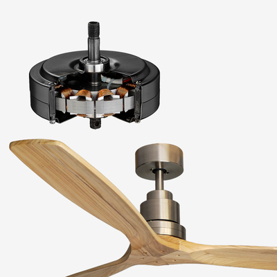 Вентилятор без подсветки Dreamfan Lantau Pine Wood DC 132 фото #8