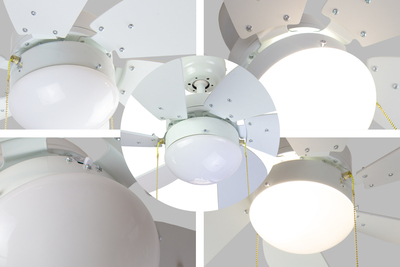 Вентилятор с подсветкой Dreamfan Smart White RC 76 фото #12