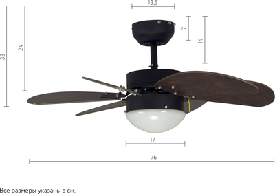 Вентилятор с подсветкой Dreamfan Turbo 76 фото #11