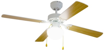 Вентилятор с подсветкой Dreamfan Vegas White RC 105 фото #2