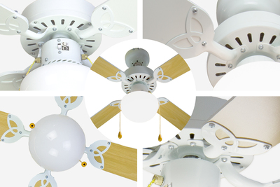 Вентилятор с подсветкой Dreamfan Vegas White RC 105 фото #10