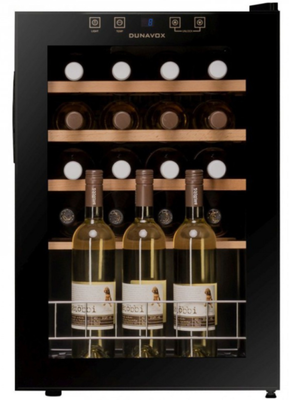 Отдельностоящий винный шкаф 12-21 бутылка Dunavox DXFH-20.62 фото #2