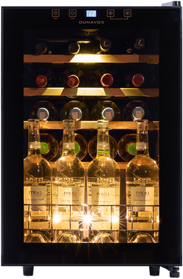 Отдельностоящий винный шкаф 12-21 бутылка Dunavox DXFH-20.62 фото #3