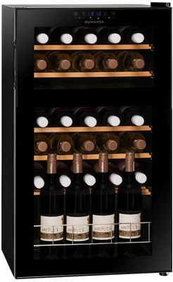 Отдельностоящий винный шкаф 22-50 бутылок Dunavox DXFH-30.80 фото #3