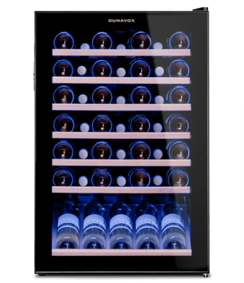 Отдельностоящий винный шкаф 22-50 бутылок Dunavox DXFH-48.130 фото #2