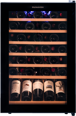 Отдельностоящий винный шкаф 22-50 бутылок Dunavox DXFH-48.130 фото #3