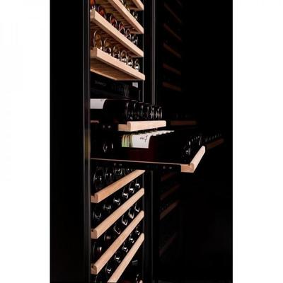 Встраиваемый винный шкаф 101-200 бутылок Dunavox DX-166.428DBK фото #6