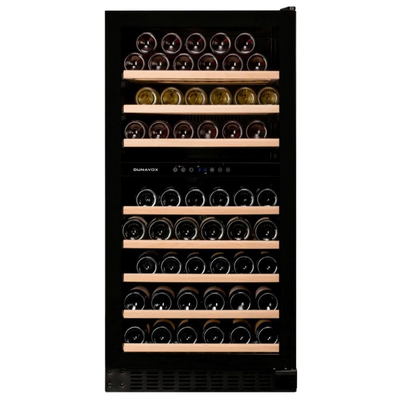 Встраиваемый винный шкаф 51-100 бутылок Dunavox DX-94.270DBK
