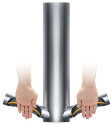 Металлическая сушилка для рук Dyson Airblade HU 03 фото #3