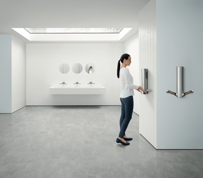 Металлическая сушилка для рук Dyson Airblade HU 03 фото #5