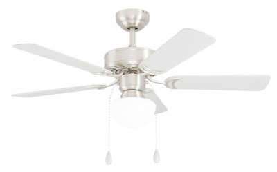 Вентилятор с подсветкой EGLO CADIZ, белый (35074)