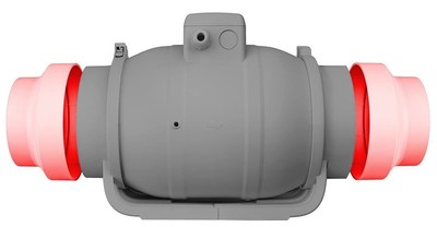 Канальный круглый вентилятор ERA TYPHOON 125 2SP AT фото #8