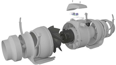 Канальный круглый вентилятор ERA TYPHOON 160 2SP AT фото #3