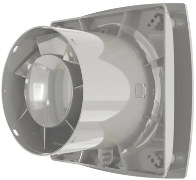 Вытяжка для ванной диаметр 100 мм ERA WAVE 100C Gray фото #4