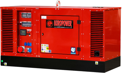 Дизельный генератор EUROPOWER EPS 34 TDE с подогревом охлажд. жидк.