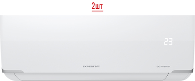 Мульти сплит система EXPERTAIR Multi proff ZACM-IE/2/14NPZ/ZAC-MIE/PR09NPZ*2 фото #2