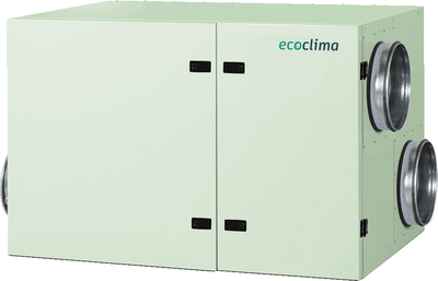 Приточно-вытяжная вентиляционная установка Ecoclima ECT PH-R 850-E2.0-(L/R)-4