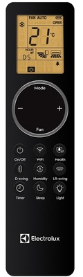 Настенный тепловой насос Electrolux EACS/I-18HEN-BLACK/N8 фото #2