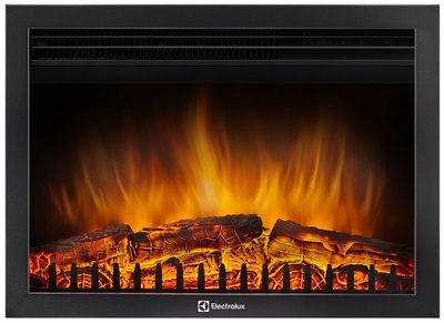 Электрокамин с широким очагом 2D Electrolux EFP/P-2520LS с порталом Firelight Moderno 25 черный дуб фото #6