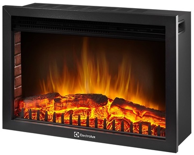 Электрокамин с широким очагом 2D Electrolux EFP/P-2520LS с порталом Firelight Moderno 25 черный дуб фото #3