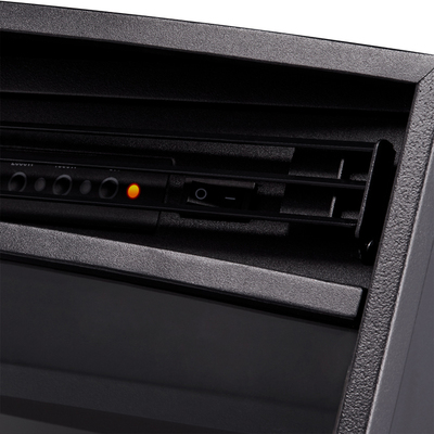 Электрокамин с широким очагом 2D Electrolux EFP/P-2720RLS с порталом Firelight Moderno 25 черный дуб фото #5
