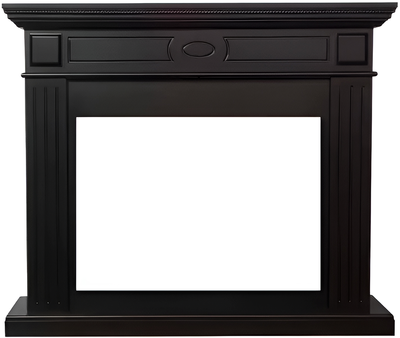 Электрокамин с широким очагом 2D Electrolux EFP/P-3020LS N с порталом Firelight Bianco 30 черная эмаль фото #2