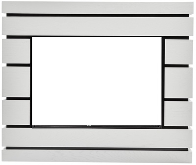 Электрокамин с широким очагом 2D Electrolux EFP/P-3020LS N с порталом Firelight Moderno 30 шпон белый дуб фото #2
