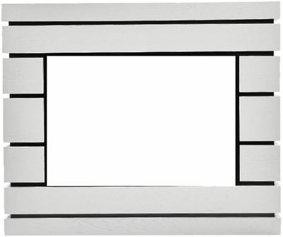 Электрокамин с широким очагом 2D Electrolux EFP/P-3320RLS с порталом Firelight Moderno 30 белый дуб фото #2