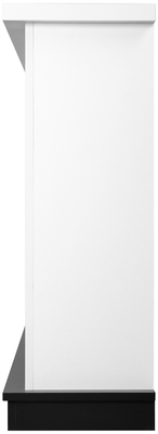 Линейный электрокамин Electrolux Infinity EFP/P-1600ULS с порталом Firelight Canto Long белый, черный фото #8