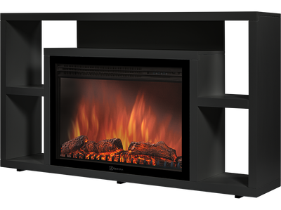 Электрокамин с широким очагом 2D Electrolux EFP/P-3320RLS с порталом Firelight Multimedia 30 черный фото #2