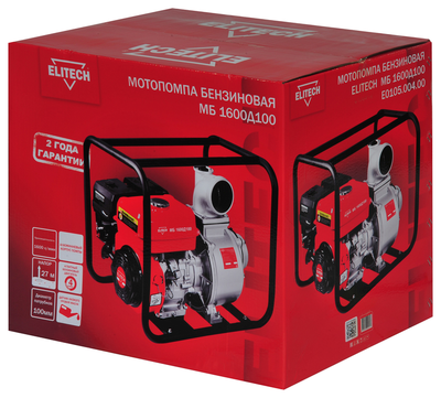Бензиновая Elitech МБ 1600 Д 100 фото #3