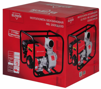 Бензиновая Elitech МБ 1600 Д 100 (E0105.004.00) фото #3