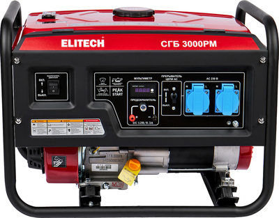 Бензиновый генератор Elitech СГБ 3000РМ фото #3