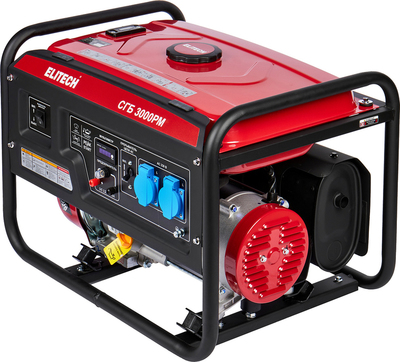 Бензиновый генератор Elitech СГБ 3000РМ фото #4