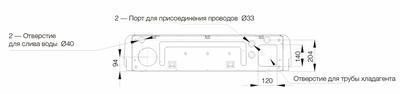 Напольно-потолочный кондиционер Excon CR-01-1622 фото #6