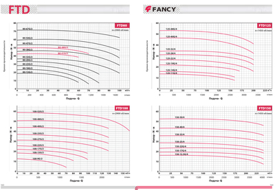Насос для отопления FANCY FTD125-19G/4 фото #5