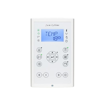 Панель управления FASEL familyline 3200 DESIGN GLASS (управление температурой/влажностью)