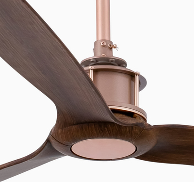 Вентилятор без подсветки Faro JUST FAN COPPER/WOOD CEILING FAN WITH DC MOTOR (33423) фото #2