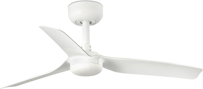Вентилятор без подсветки Faro MINI PUNT S White