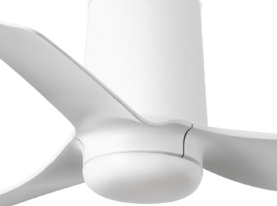 Вентилятор без подсветки Faro MINI PUNT TUB S White фото #2